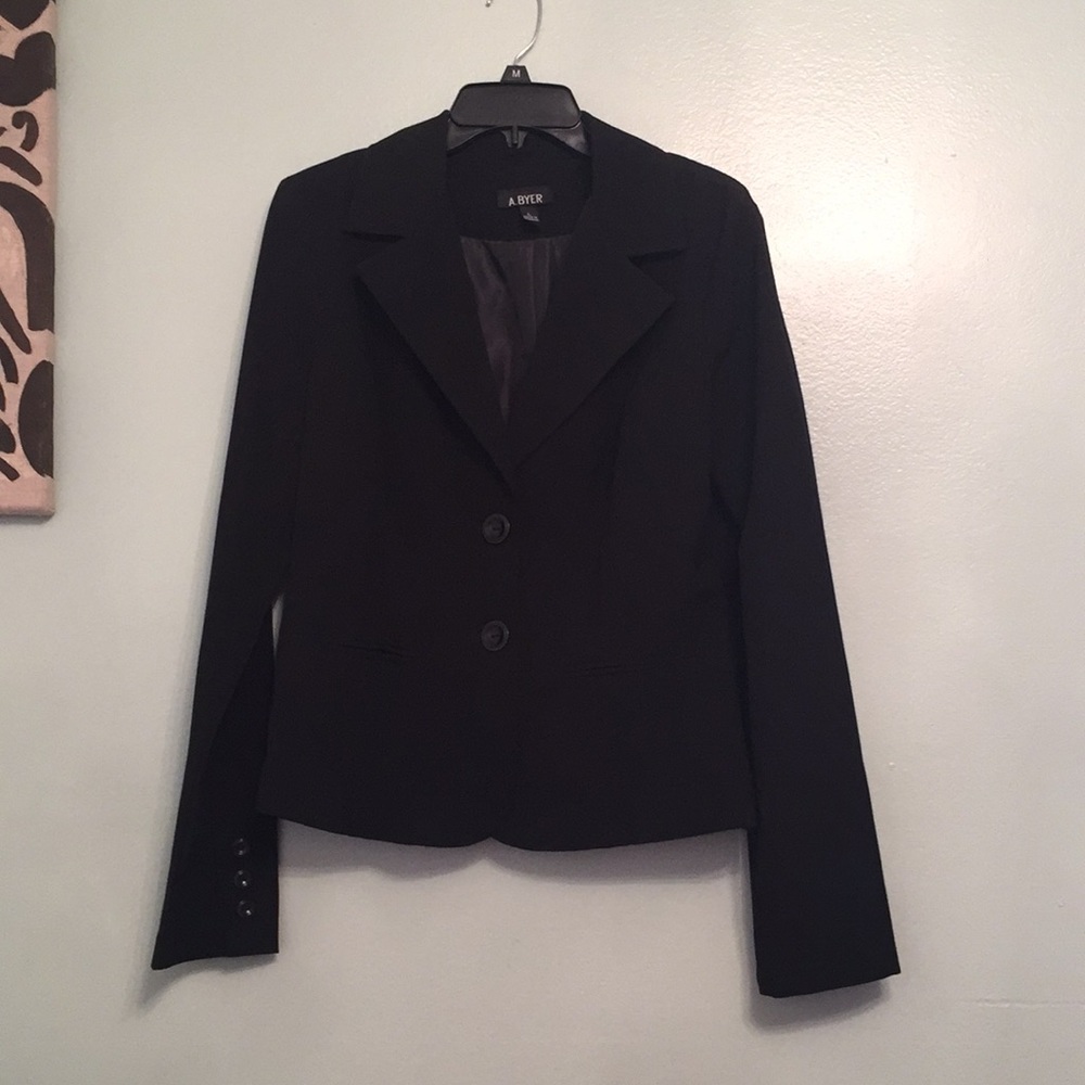 💐Black two button Blazer